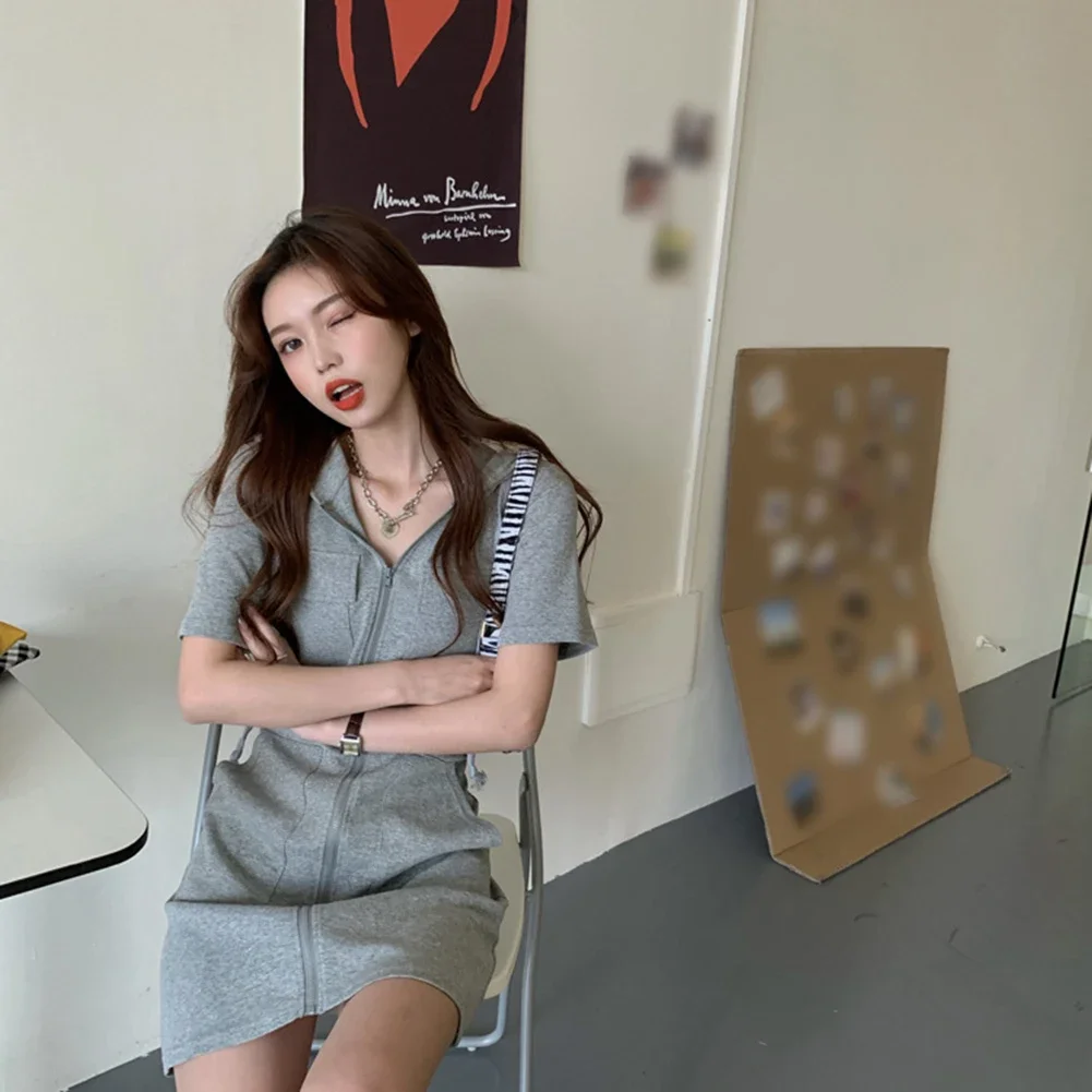 

Hot Stylish Comfy Fashion Women's Dress Daily Female Holiday Regular Slight Stretch Solid Color Summer Vacation