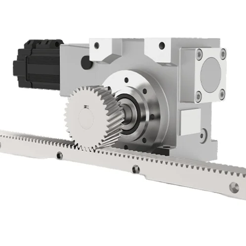 Precision servo motor double lead worm gear reducer