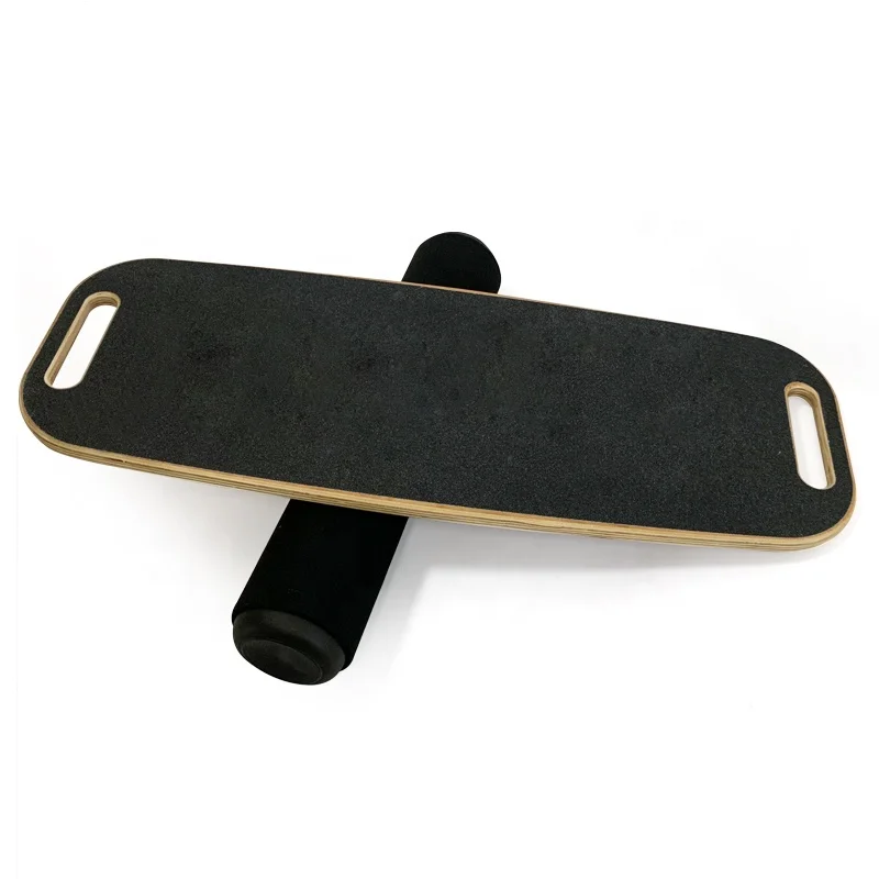 Wood Balancing Roller Board for Snowboard Surf Balance Board Trainer for Stability and Fitness