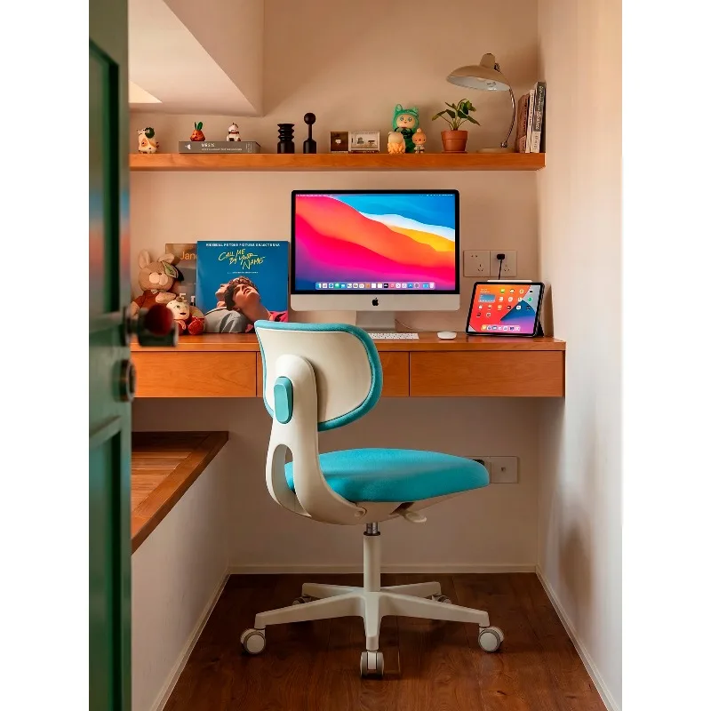 Medieval makeup chair dopamine desk stool, small apartment computer chair comfortable office lift chair