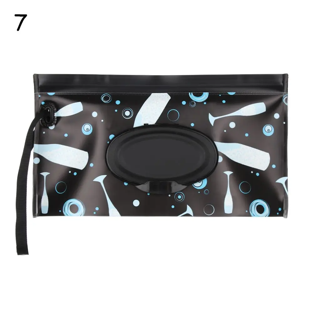 Outdoor Fashion  Product Carrying Case Flip Cover Snap-Strap Cosmetic Pouch Wet Wipes Bag Tissue Box Stroller Accessories