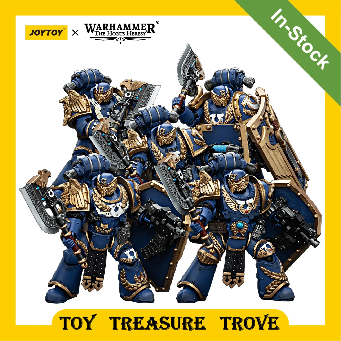 

[В НАЛИЧИИ] JOYTOY Warhammer 30k 1/18 Фигурки Ультрамарин Invictarus Suzerain Squad Аниме Фигурки