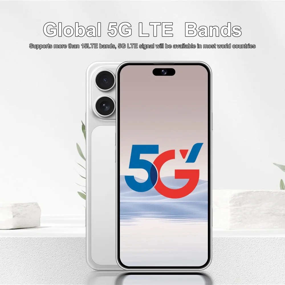 K-Touch Smartphone für 17 Pro Max 7,3 Zoll Vollbild-Handy 22G+2TB Mobiltelefon 16+48MP 5G Dual-SIM 7800mAh Akku Face ID Entsperrt Android 15 Handys – Detail 16