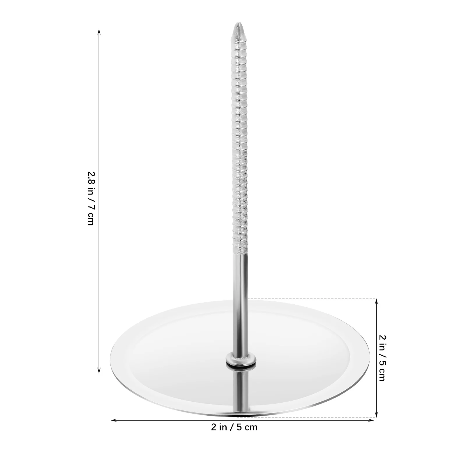 4 قطعة كعكة زهرة تزيين الأظافر L 5 سنتيمتر الخبز التدفئة الأساسية الفولاذ المقاوم للصدأ DIY بها بنفسك الجليد الورود البتلة لصق السكر لصق