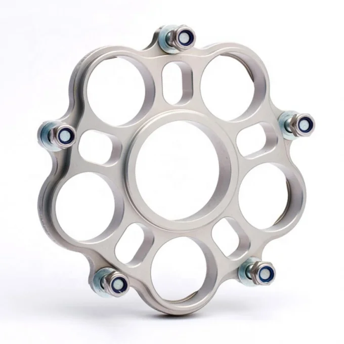 

CNC Modified Motorcycle Parts Custom Aluminum Rear Sprocket 5 Hole Carrier