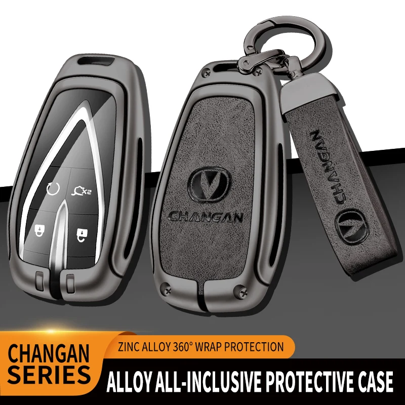 Car key Case Cover For Changan CS35PLUS CS35 Plus CS55 PLUS CS75 PLUS Eado UNI-T UNI K Oushang X5 X7 EV 2019 2020 2021 2022