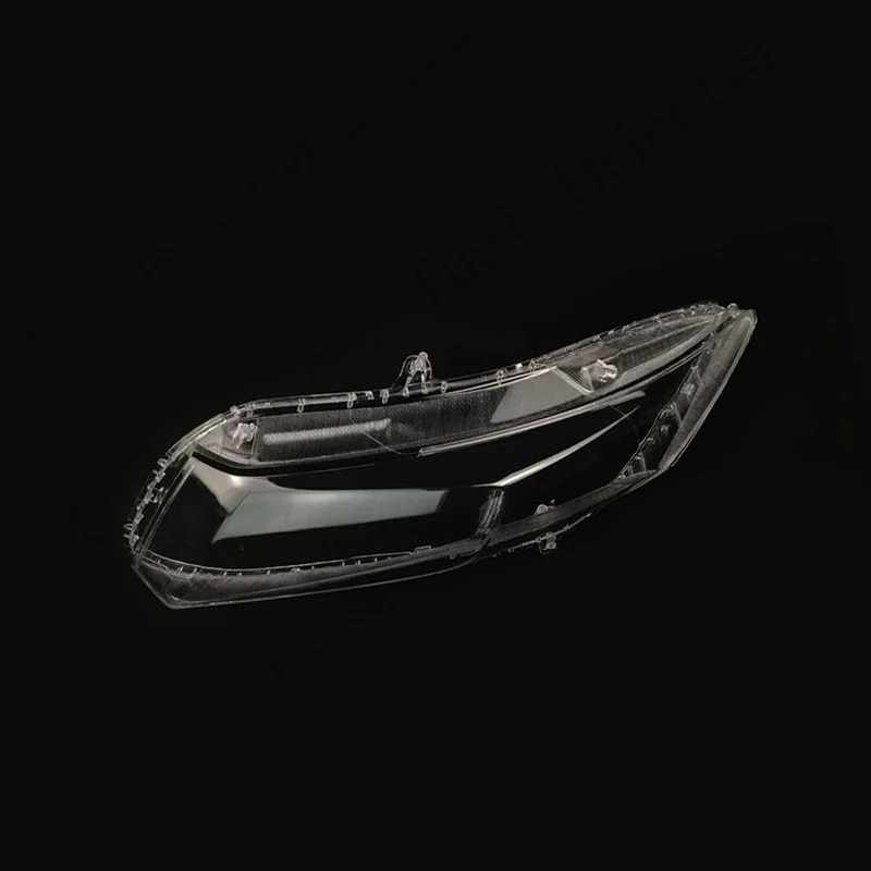Q+ FOR Honda Civic 2012-2015 Pair Headlight Lens Cover Transparent Headlamp Cases