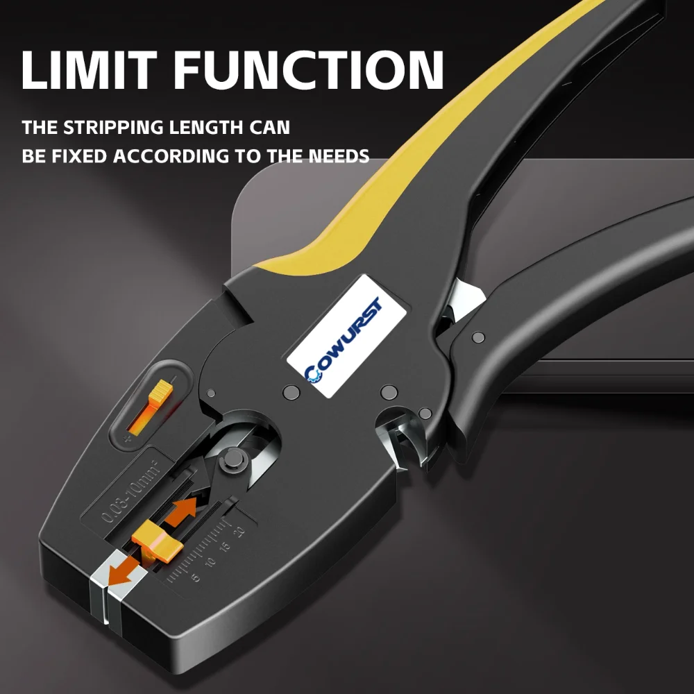 D3 Lightweight Multi-Function Wire Stripping Cutter Insulated Self-Debugging Tool for Electrical Wiring