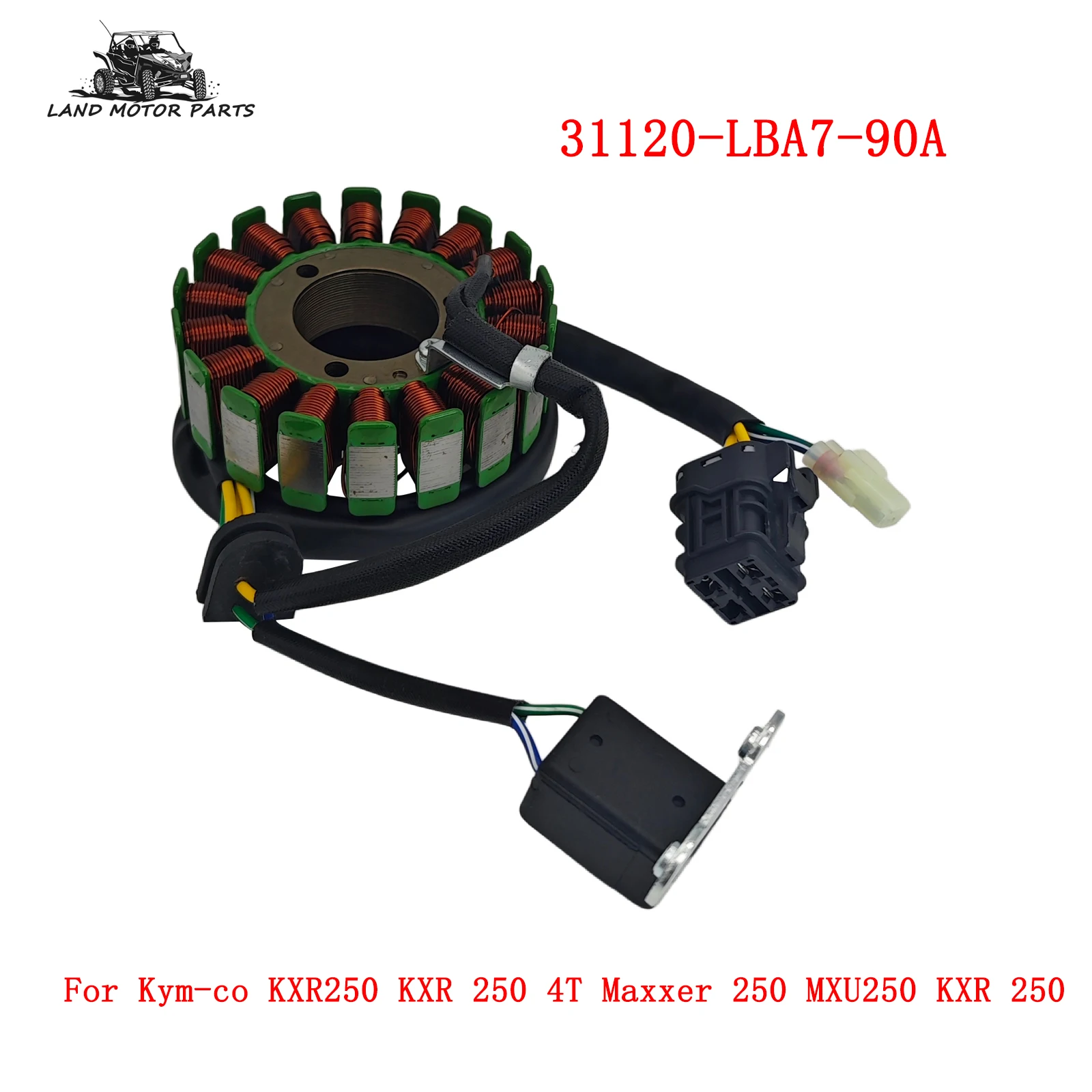 ESTATOR GENERADOR 31120-LBA7-90A para Kym-co KXR250 KXR 250 4T Maxxer 250 MXU250 KXR 250
