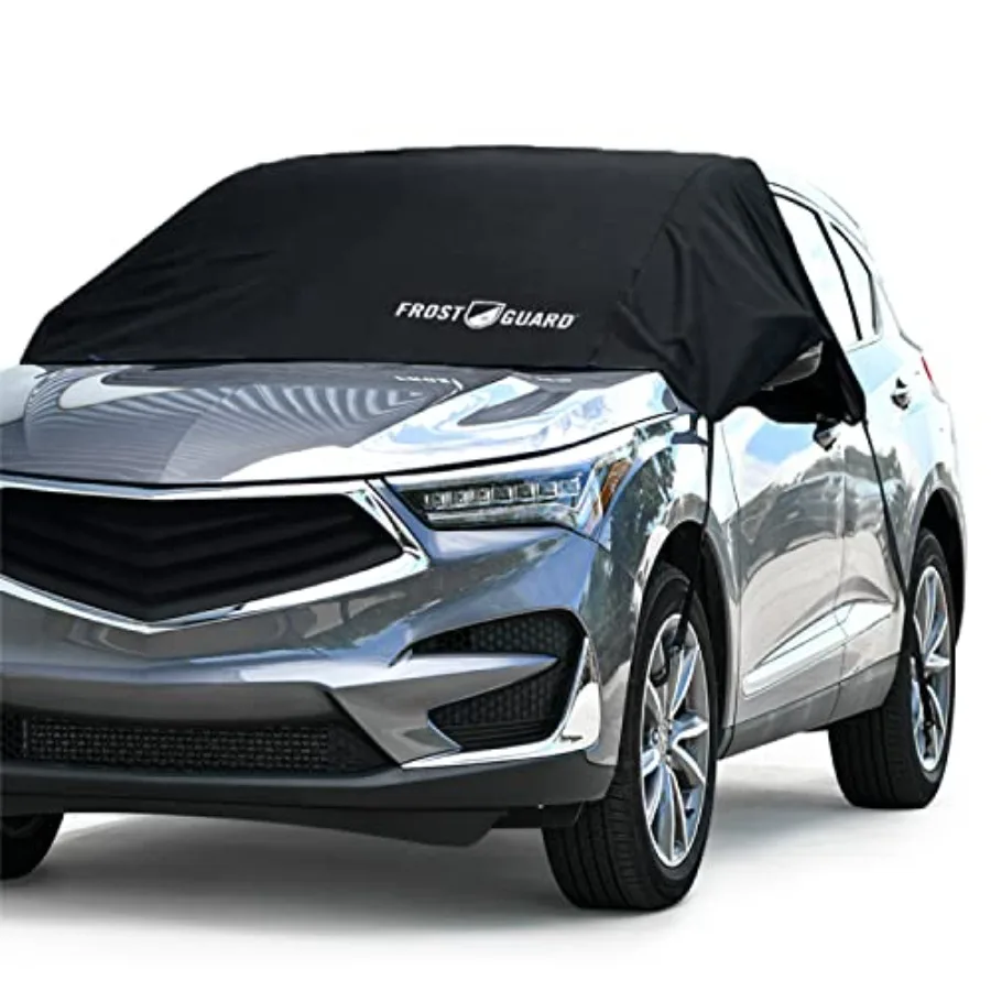 

Универсальный чехол для лобового стекла автомобиля от льда, снега и инея - защищает люк, лобовое стекло, передние боковые окна и...