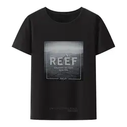 Reef Men's Photo Funny T Shirts Breathable Man Short Sleeve T-shirt O-neck Leisure Roupas Masculinas Pattern Camisetas Tops