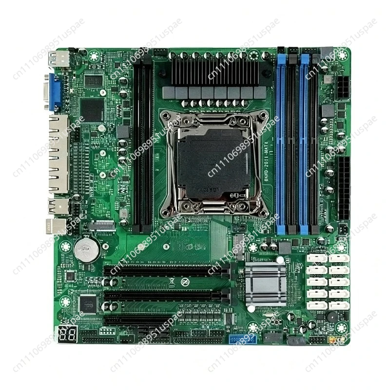 For C612 IPC  soft routing X99 main board E5-V3V4 quad network 2.5G 10sata