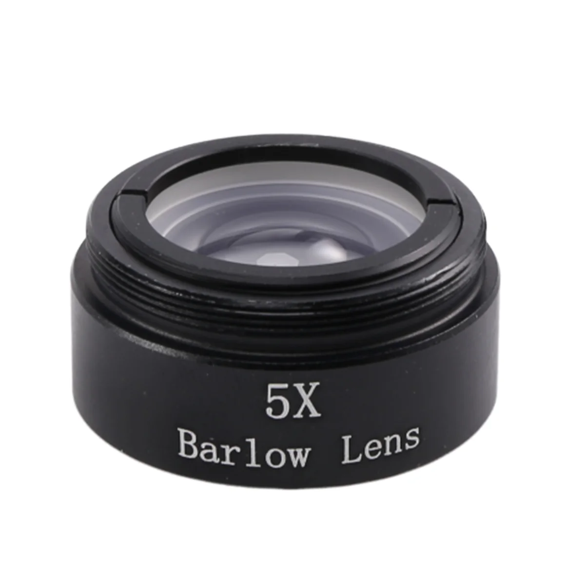 Barlow Lens 5X voor Elke M28X0.6 Draad 1.25 inch Telescoop Oculair Astronomie Diagonale Extender Buis of Camera Adapter