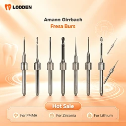 Amann Girrbach Dental Milling Burs D3 for Zirconia PMMA Dental Lab Milling Machine Grinding Material Drill Zirconia Diamond Tool
