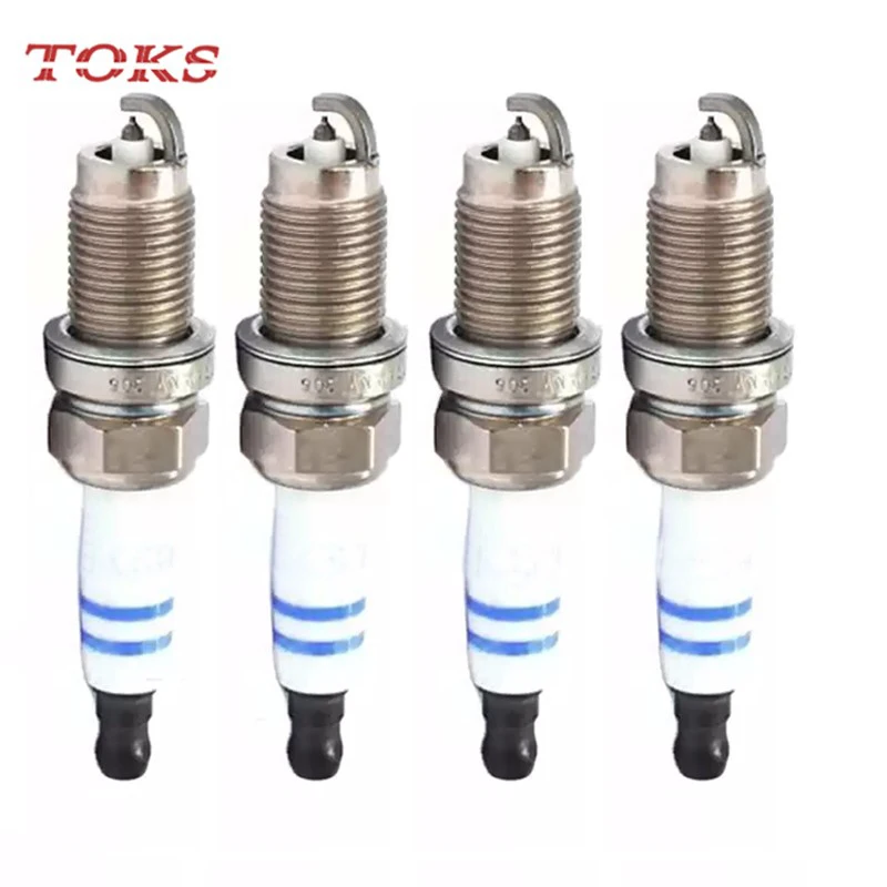 4pcs 0242240665 03F905600A Iridium Spark Plugs For AUDI SEAT SKODA VW Car Ignition Candles 03C905601B FR6HI332