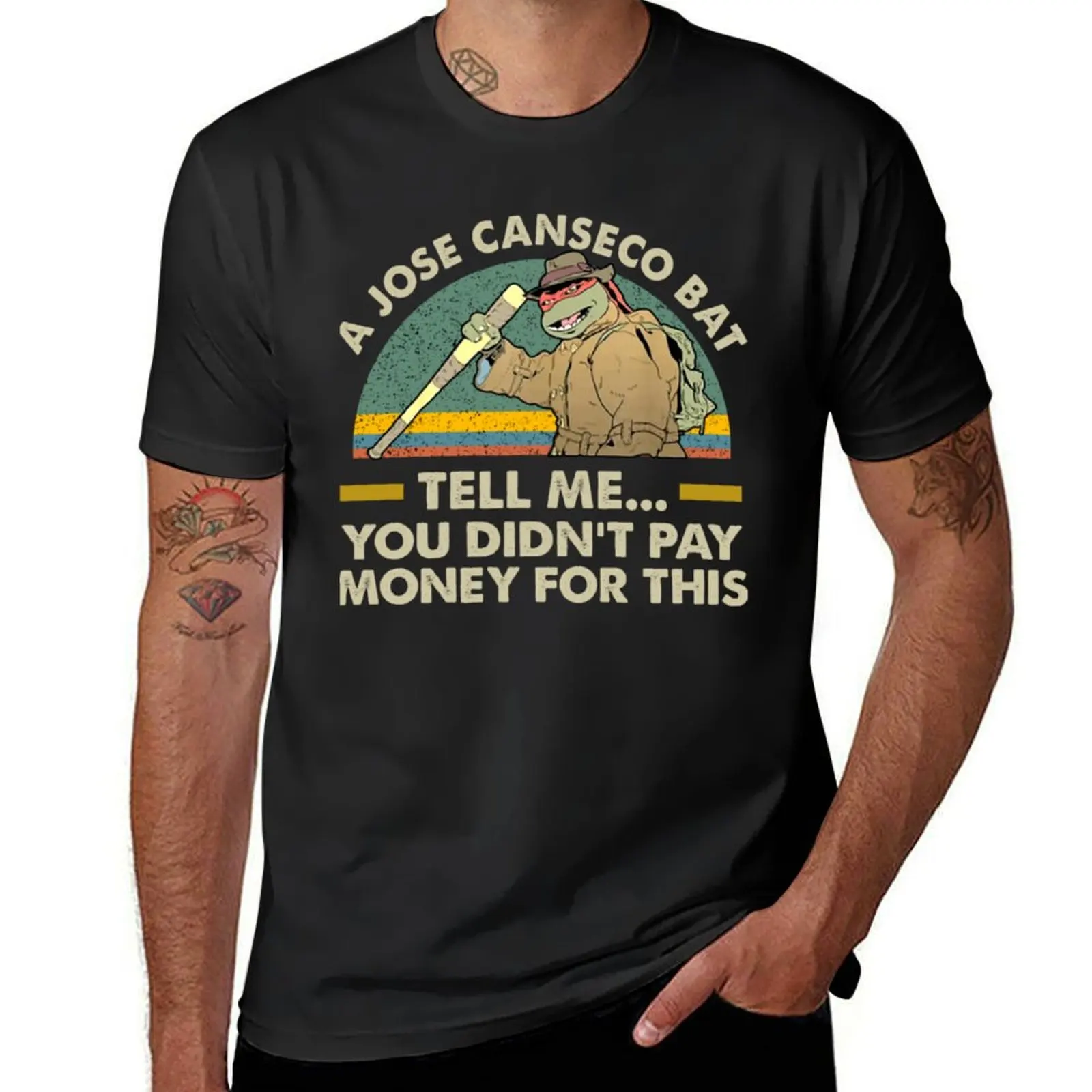 A jose canseco bat tell Me you didn’t pay money for this vintage T-Shirt sweat plus sizes heavyweight t shirts for men