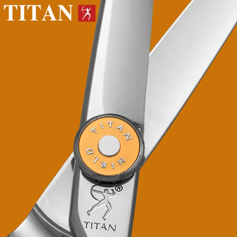 

TITAN professional barber scissors hairdressing cut hair shear high-end vg10 steel 6inch