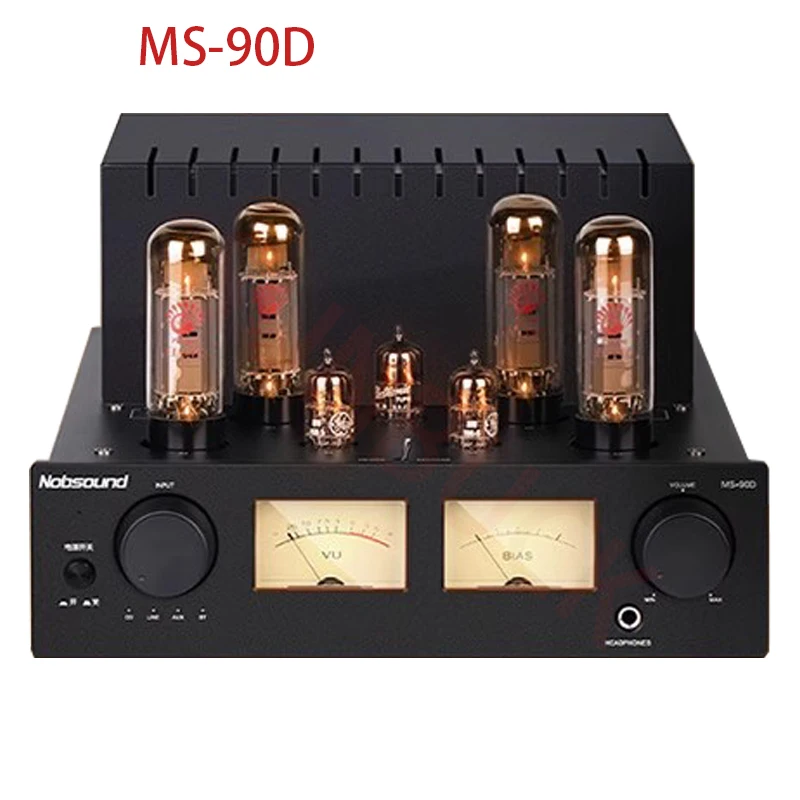 MS-90D ΑΡΤΧ Bluetooth 5.0 ロスレスオーディオプッシュプル EL34C アメリカ GE 5BK7 電子管 HIFi 胆嚢アンプオーディオ
