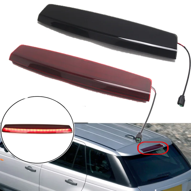 Third Rear High Level Brake Stop Light For Range Rover SPORT 2006-2009 XFG000071 DC 12V Red Led Rear Third Brake Light