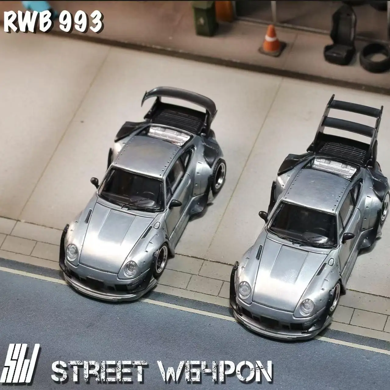 

StreetWeapon SW 1:64 993 Модель автомобиля из модифицированного сплава Rotana Nakai