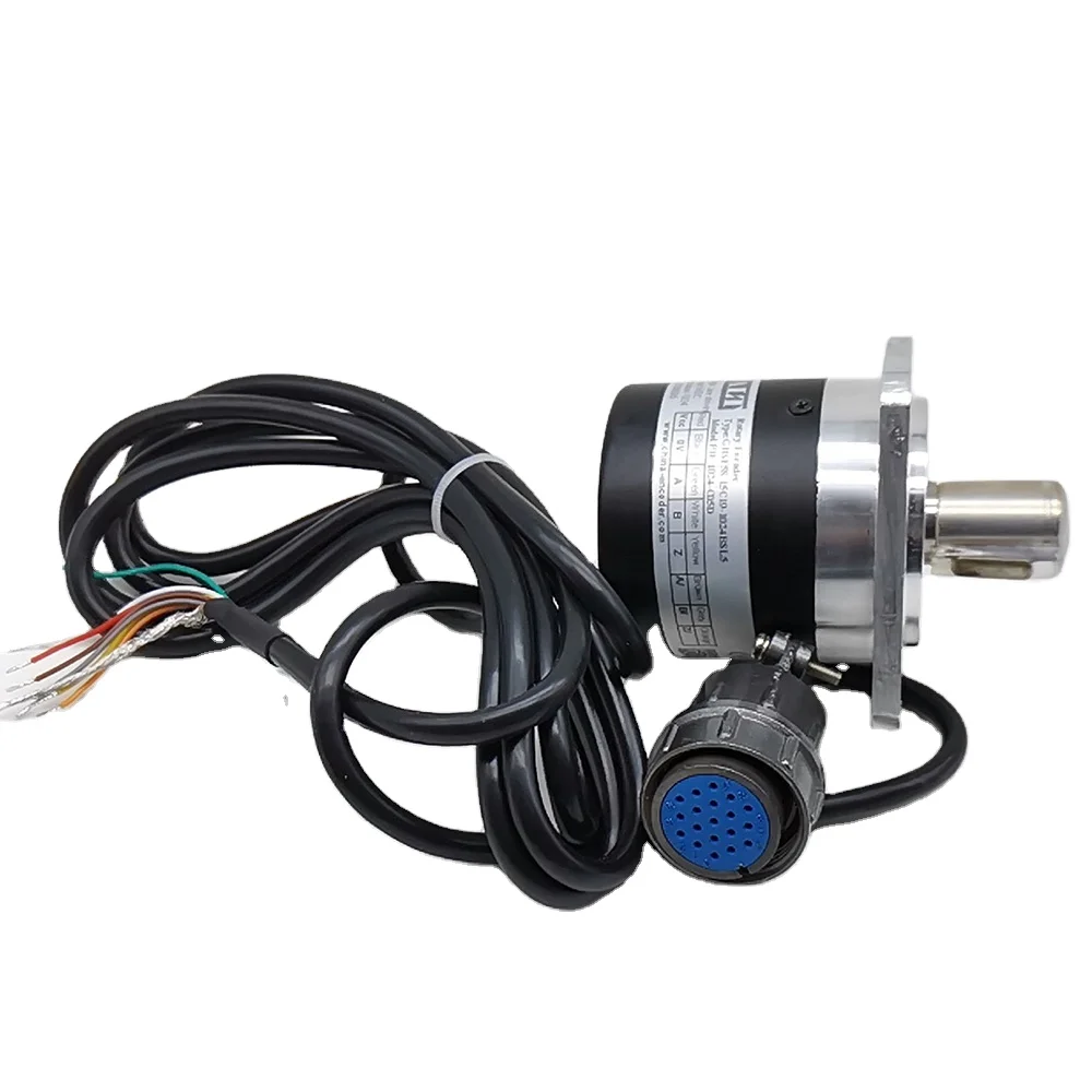 

GHSF58-10C1024BML5 Solid Shaft square Flange Rotary Encoder 10mm Shaft Socket Side