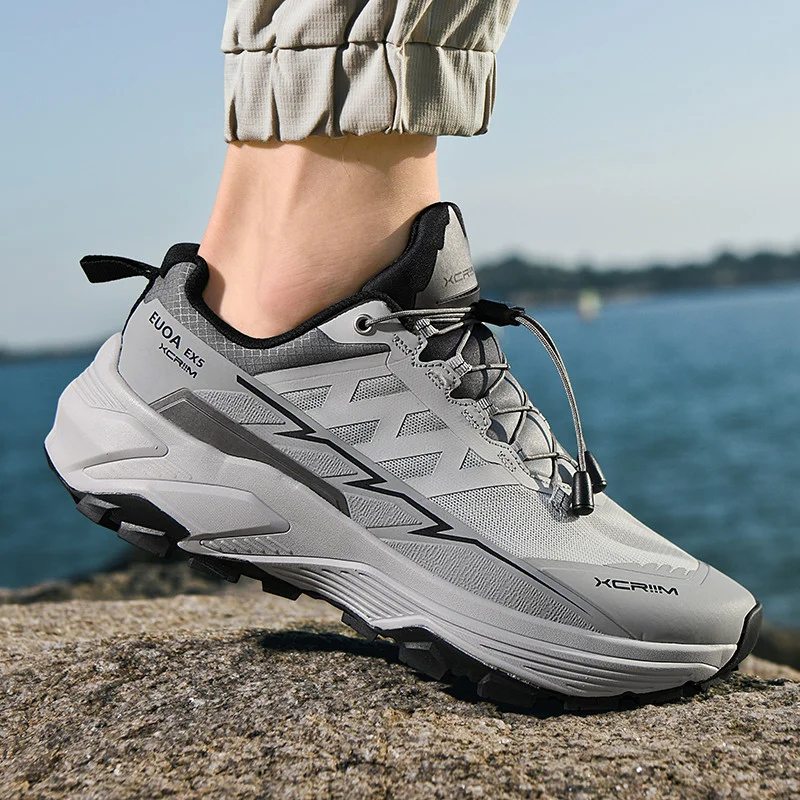 2024 Latest Hundreds of Casual Sneakers Mesh Breathable Dad Shoes, Thick Sole Heightened Mens Running Shoes