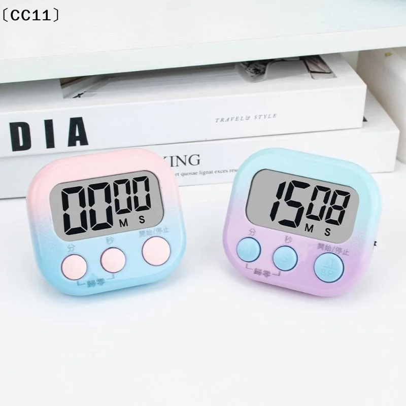 Electronic Kitchen Cooking Baking Timer Kids Time Manager Alarm Clock Magnetic LCD Digital Count Down Up Study Stopwatch〔CC11〕