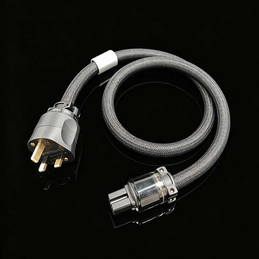 Furukawa British standard fever upgrade hifi UK power cord, audio power amplifier bile power cord 13A