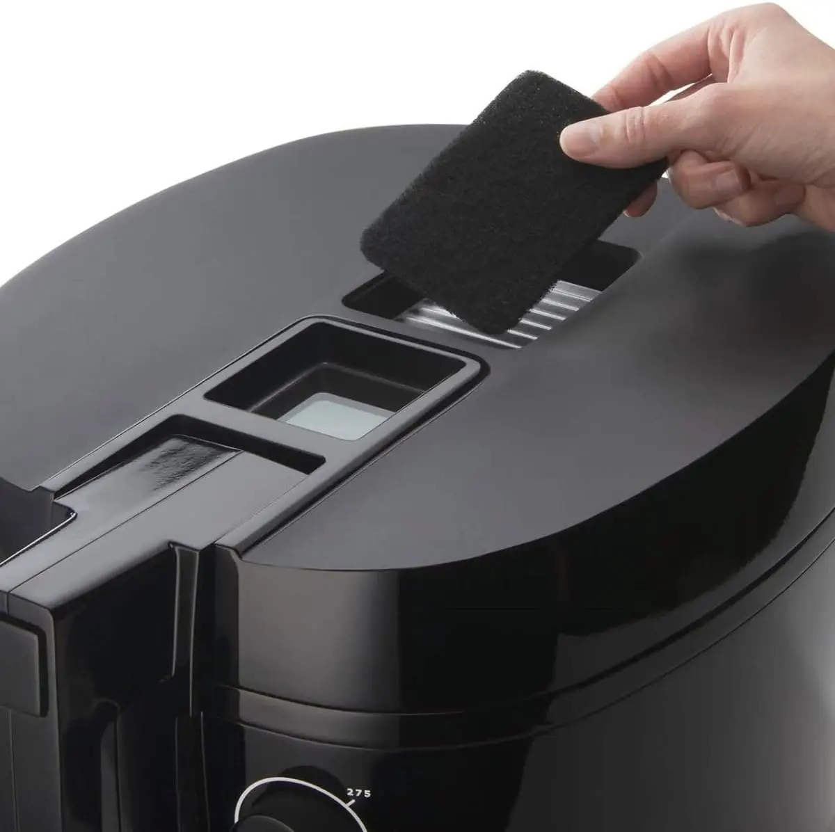 Фритюрница Cool-touch — черная