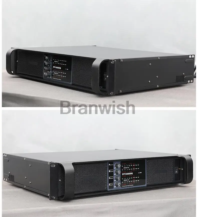 1350/2350W  Power Amplifier 2/4 Channel Line Array Sound System Professional Audio 2U Post Amp For Stage Home Theather DJ