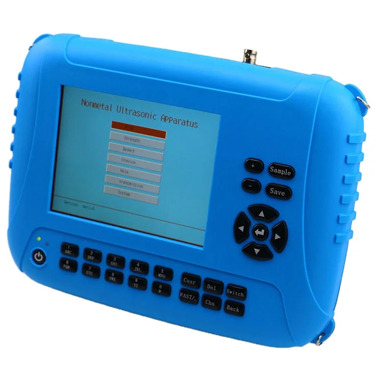 Digital non-metallic ultrasonic detector