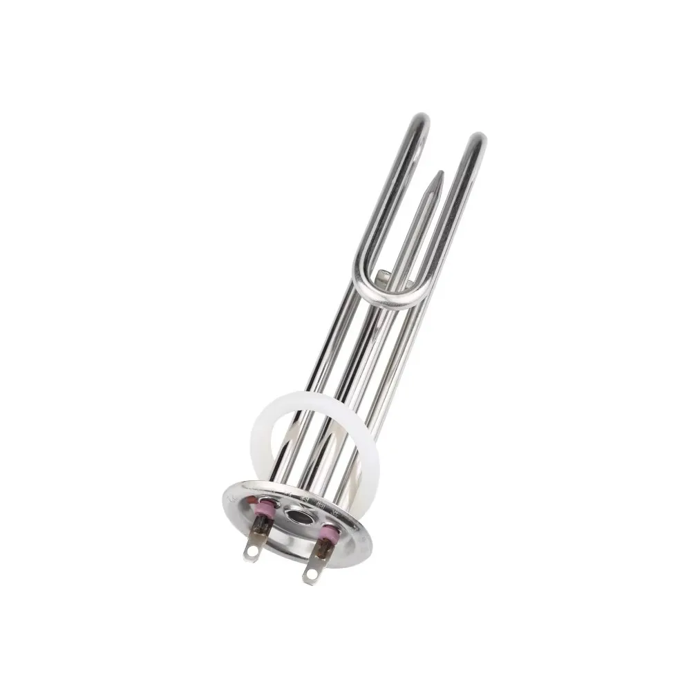 63mm Cap with M6 Nut 2000W 220V Electric Heat Tube 2-probe Heating Element Water Heater Accessories