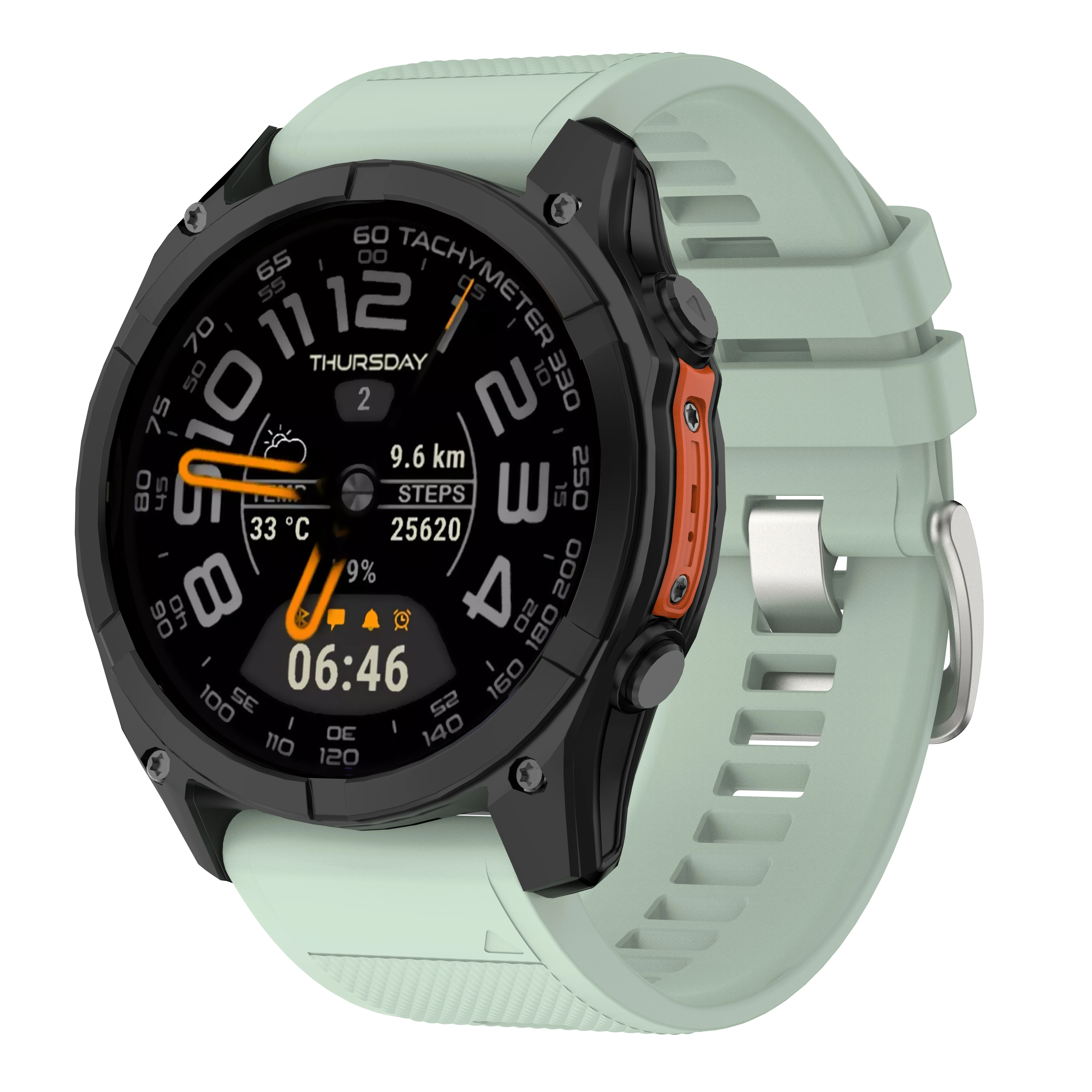 Silicone QuickFit 22 26mm Watch Strap For Garmin Fenix 5 5X Plus 6 6X Pro 7 7X SOLAR Fenix8 EPIX Gen2 47mm 51mm Enduro 3 Correa view 2