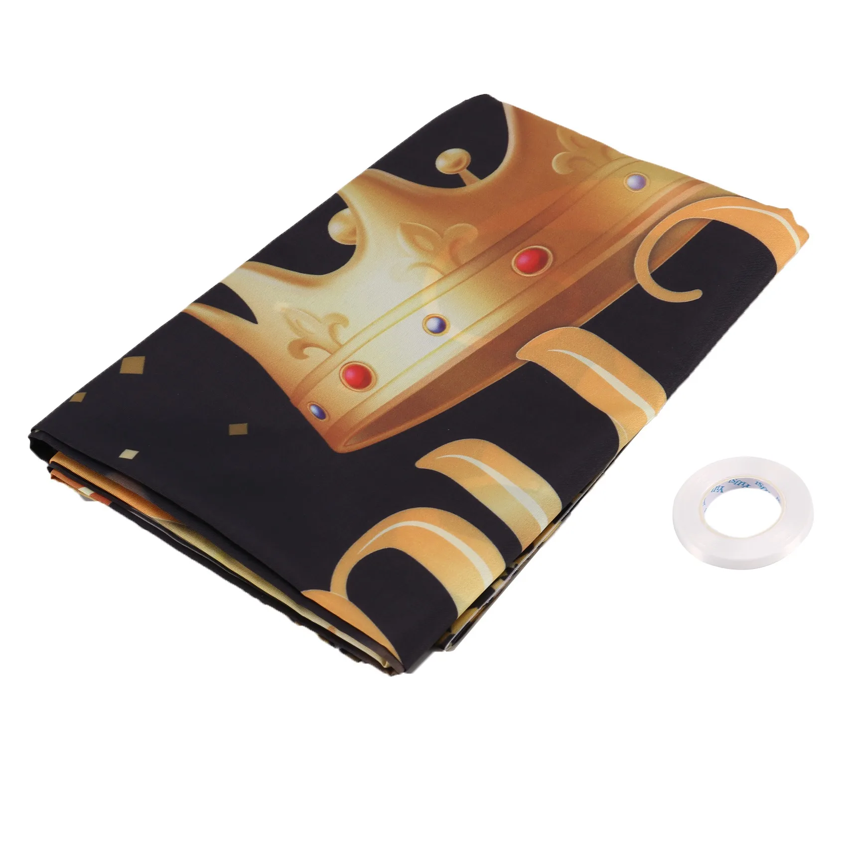 

Баннерные украшения с днем рождения, большой знак из черного золота на день рождения