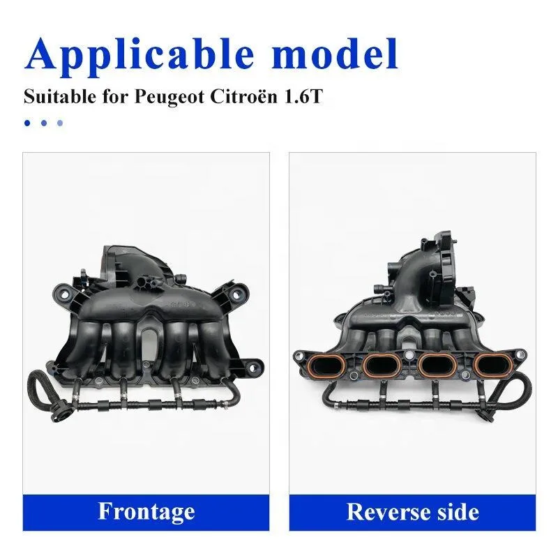 Nowy kolektor dolotowy silnika 9806326480 9816728480 YL01068580 DO Peugeot 408 508 C4L 3008 1.6T Citroen C5 C4