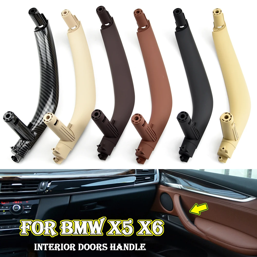 Car Door Pull Handle Trim Cover Replacement For BMW X5 X6 F15 F16 2014 2015 2016 2017-2018 51417292243 51417292244