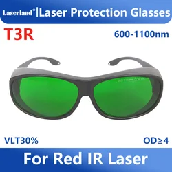 T3R 660nm 808nm 850nm 980nm 1064nm OD6+ Laser Protection Glasses