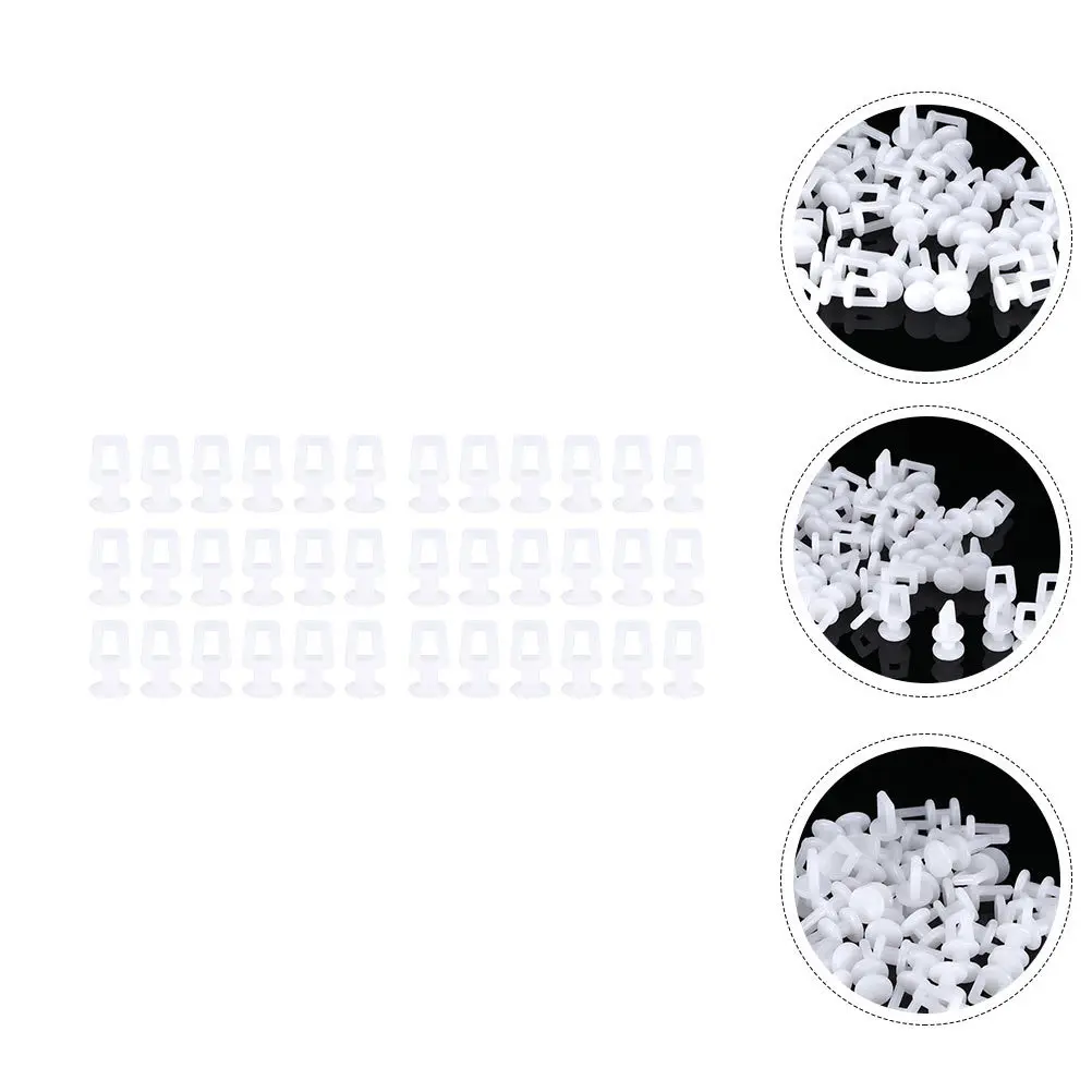 

200Pcs Curtain Rail Track Rollers Premium Quality Pulleys for Smooth Sliding Home Window Fittings Curtain Pulley