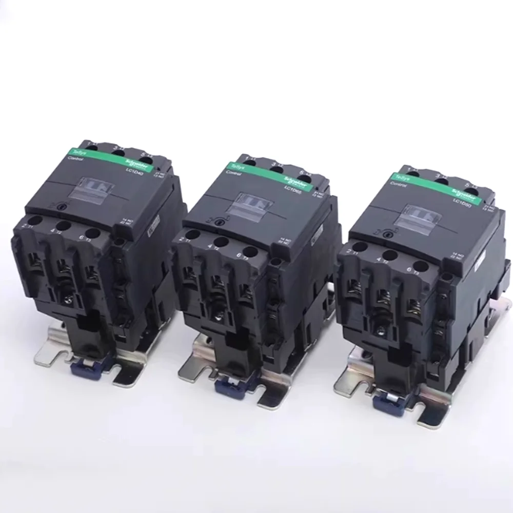 Original Schneider Electric Control LC1D65M7C LC1D65F7C LC1D65Q7C Coil AC110V AC220V AC380V Contactor 65A Load 30KW-380V Contact