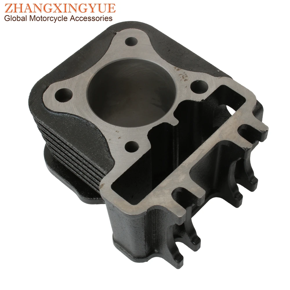 70cc 47mm Big Bore Cylinder Block Kit For Piaggio Fly 50 Liberty Zip 50cc 4T 2V Scooter Engine Parts