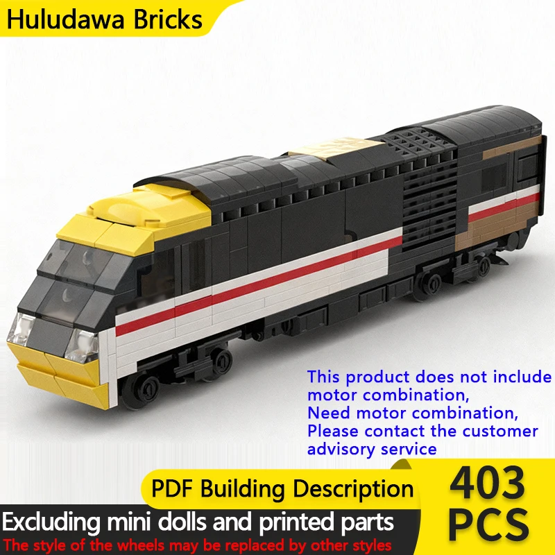 

Модель городского автомобиля MOC, строительные кирпичи, класс 43, HST, силовой автомобиль, модульная технология, детские праздничные подарки, сборка игрушек, костюм