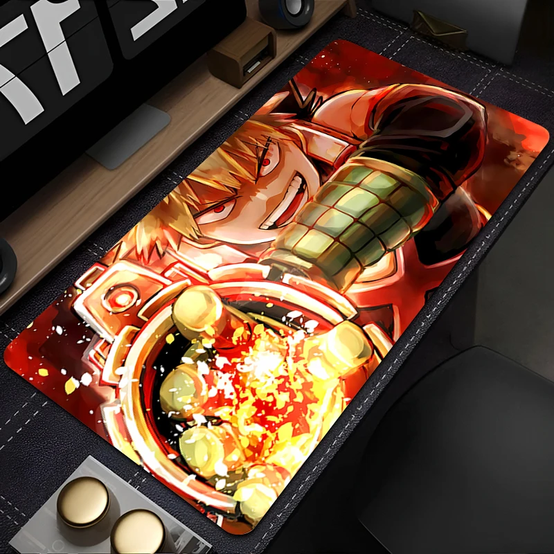 My Hero Academia Mousepad Computer New MousePads Keyboard Pad Mouse Mat Gamer Soft Office Carpet Table Mat Desktop Big Mouse Pad