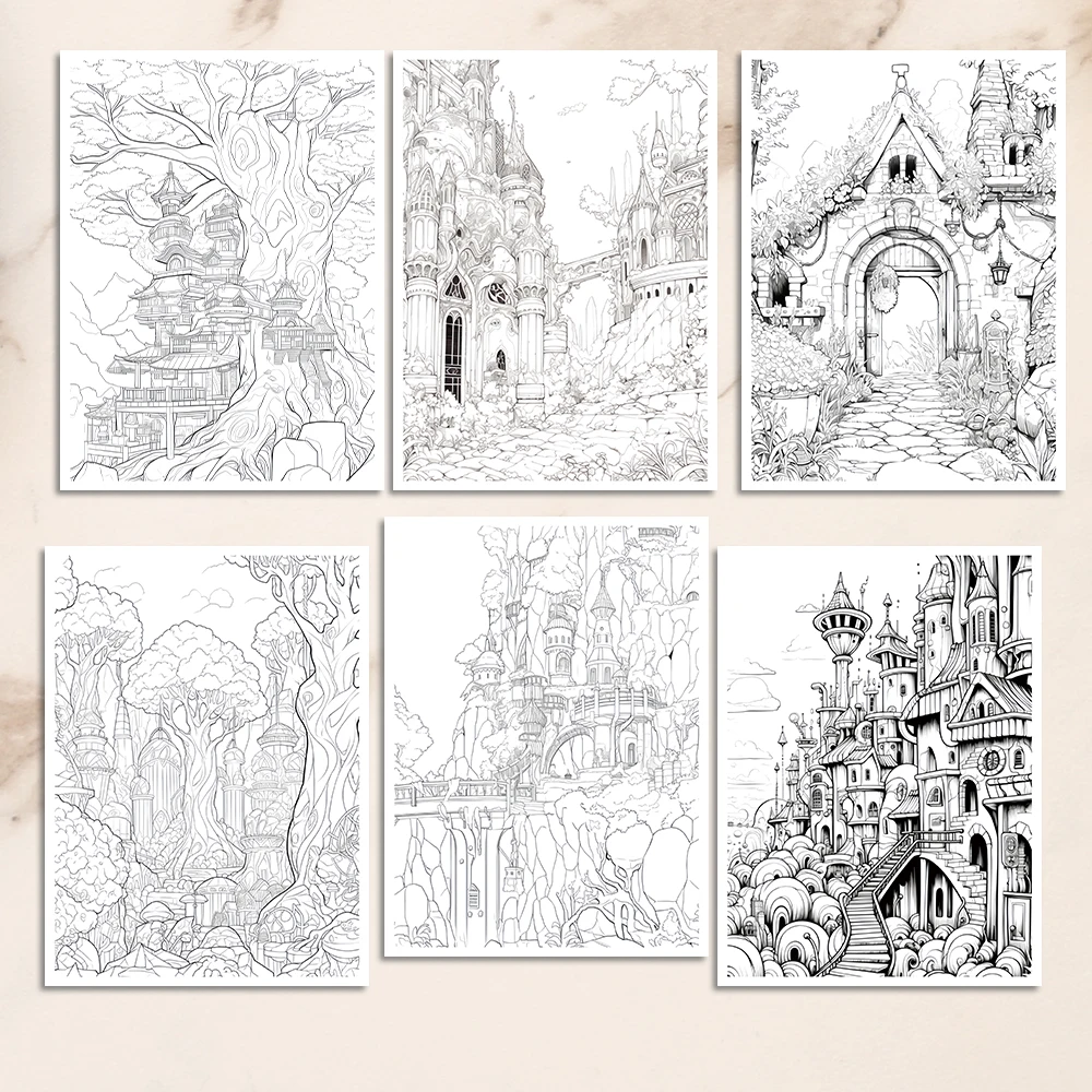 1pc,Adult Coloring Book,Teenagers Coloring Book,25 Different Patterns,100gsm Thick Paper,Stress Relief,Birthday Gift