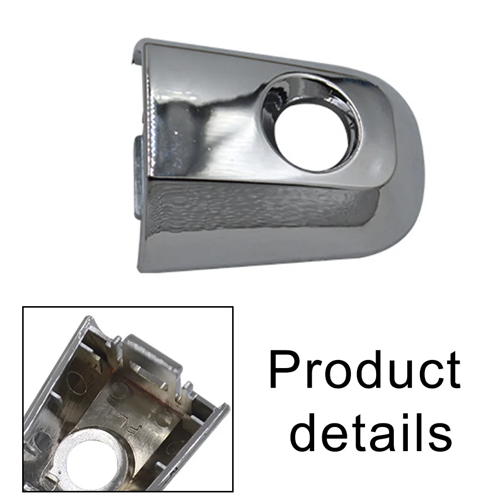 1PC Car Front Left Outer Door Handle Cap Cover With Key Hole  For Mitsubishi For L200 For Triton 2005-2014 For Montero 2008-2014