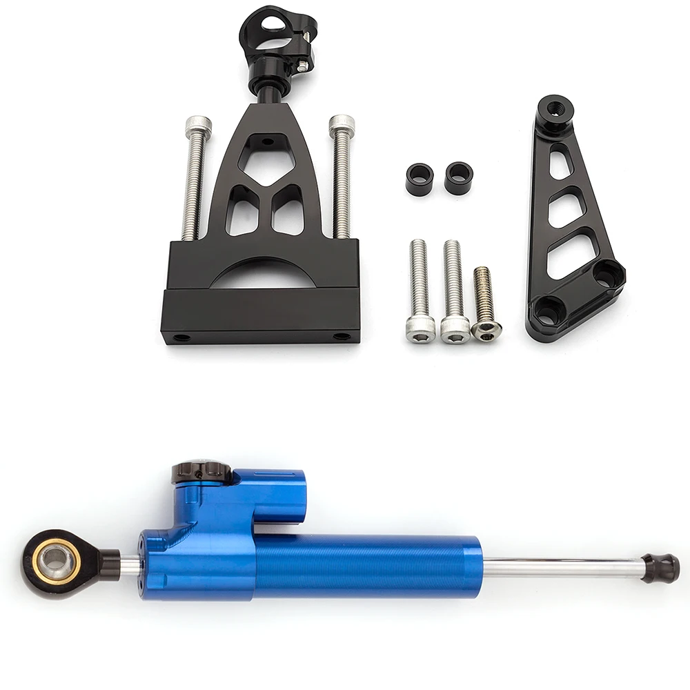 

For Honda CB400 VTEC CB400SF 1999-2015 CNC Motorcycle Steering Damper Aluminum Stabilize Bracket Support Mounting Kit