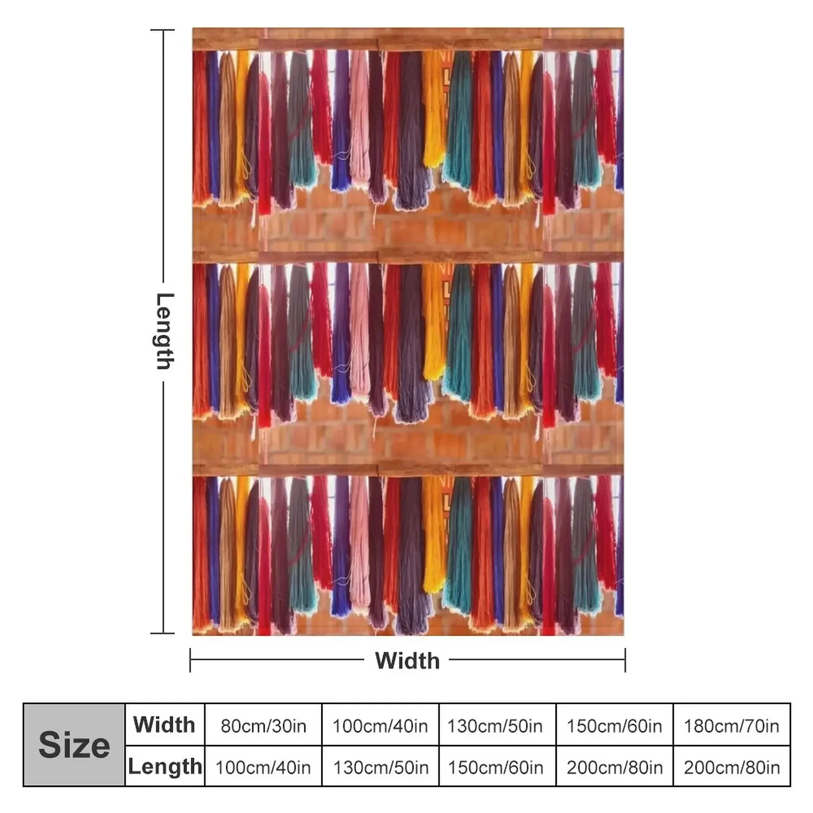 PERUVIAN COLORS Throw Blanket Multi-Purpose Nap bed plaid Baby Blankets