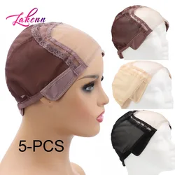 Gorro para hacer pelucas, accesorios para pelucas, sin pegamento