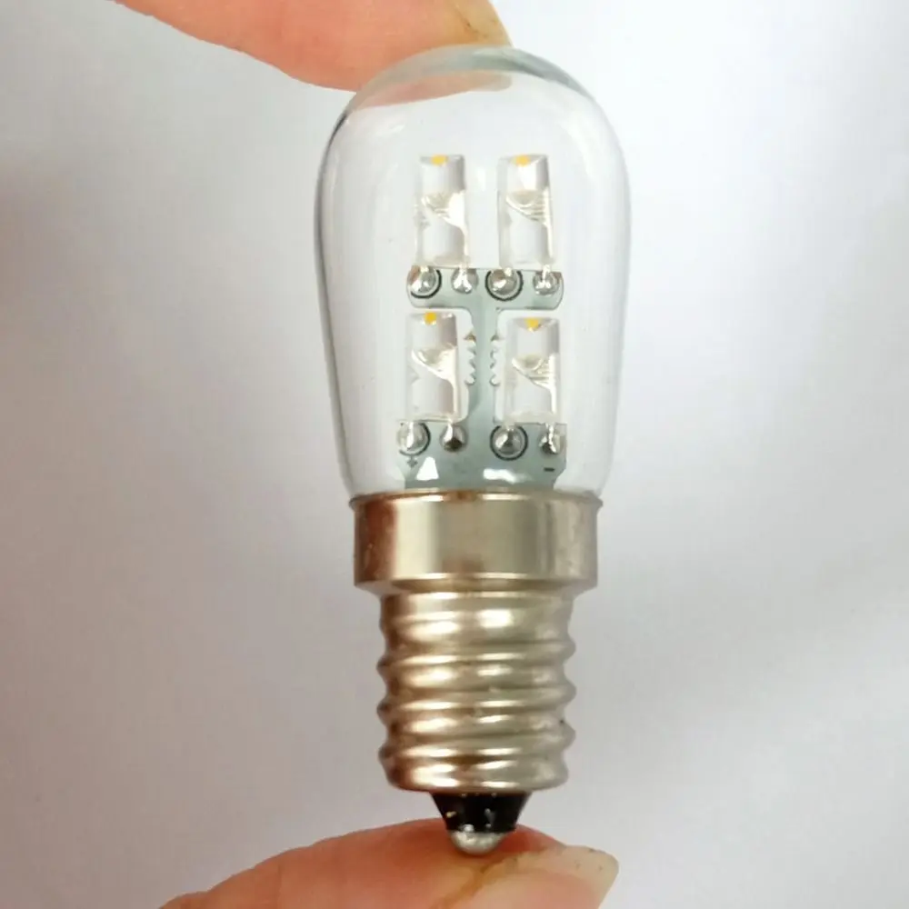 

Home Chandelier 0.5W Crystal Light Bulb Warm White E12 E14 LED Candle Light 4LED Incandescent Mini Light Bulb Home