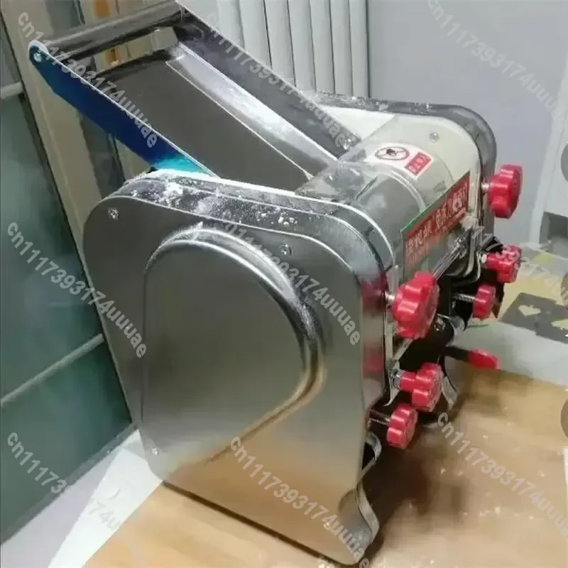 Electric Noodle Press Machine Stainless Steel Dough Roller Kneader for Pasta Dumpling Skin Maker Automatic Household Kitchen