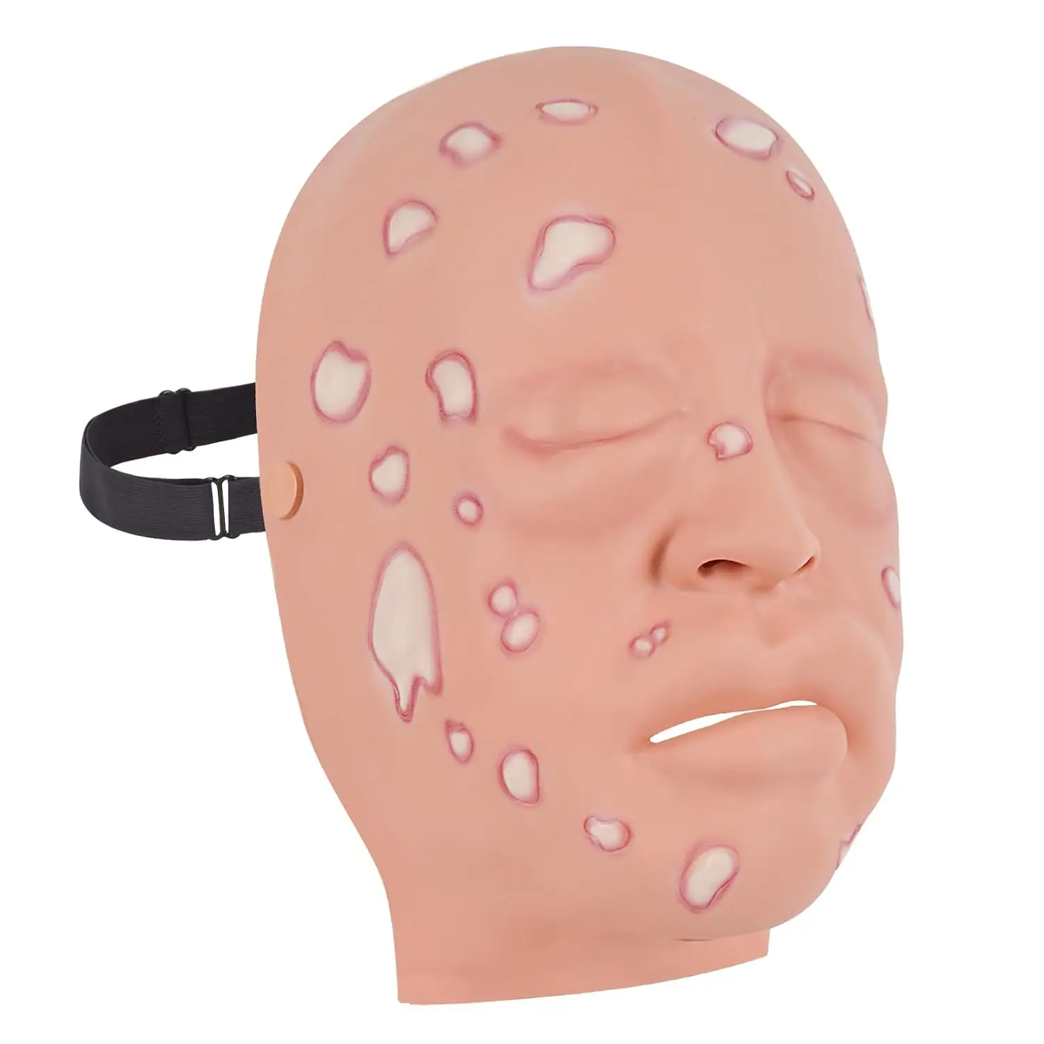 Ultrassist Facial Trauma Model Burn/Smallpox/Anthrax/Fracture/Mustard Gas Face Simulation Wounds for Military Facial Care Train - view 4